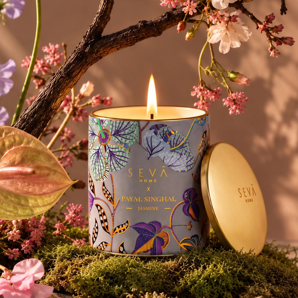 Jasmine Scented Candle | SEVA HOME x Payal Singhal Limited Edition Collection
