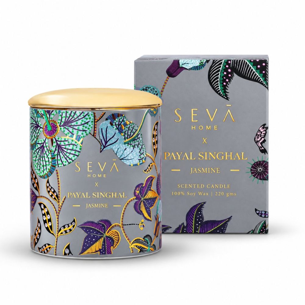 Jasmine Scented Candle | SEVA HOME x Payal Singhal Limited Edition Collection