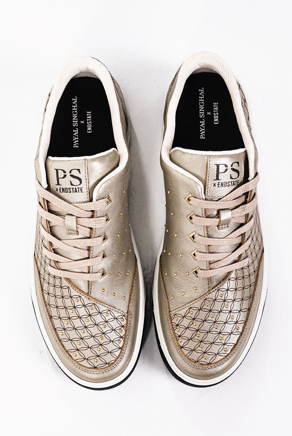 Payal Singhal X Endstate Limited Edition Sneakers - Silver