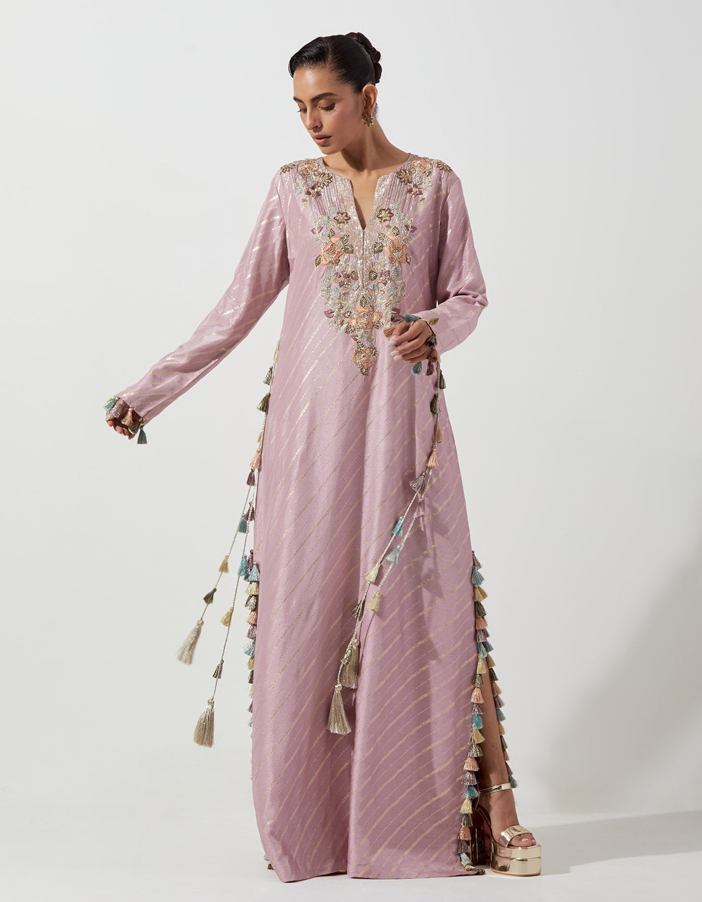 Lilac Beyza Kaftan