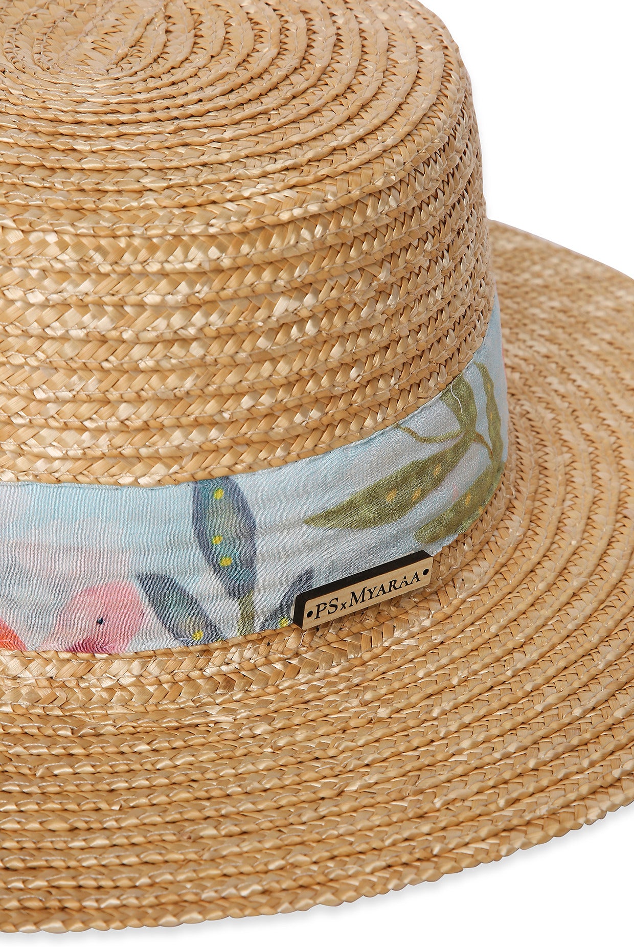 Payal Singhal x Myaraa Poppy Boater Hat
