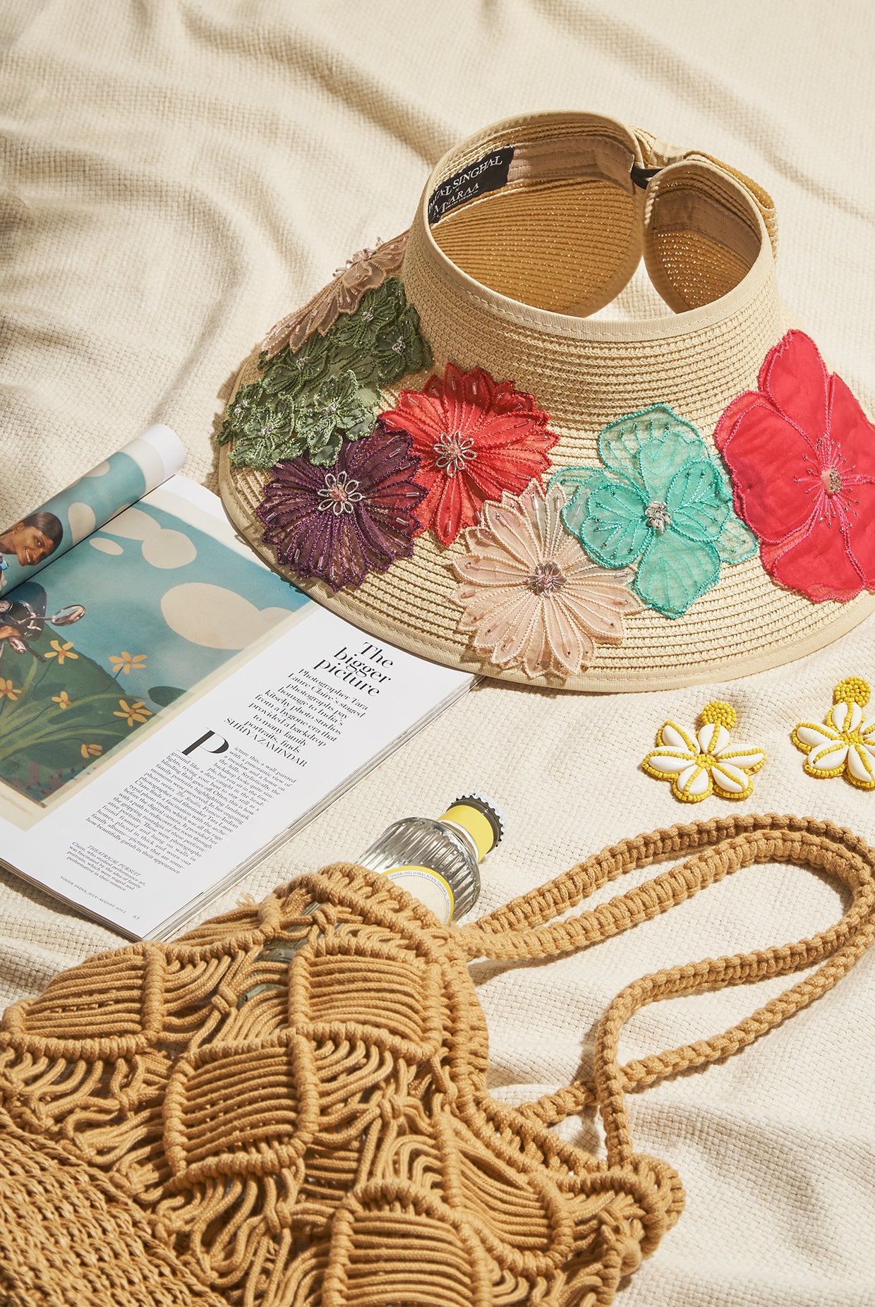 Payal Singhal x Myaraa Blooming Zippi Visor Hat