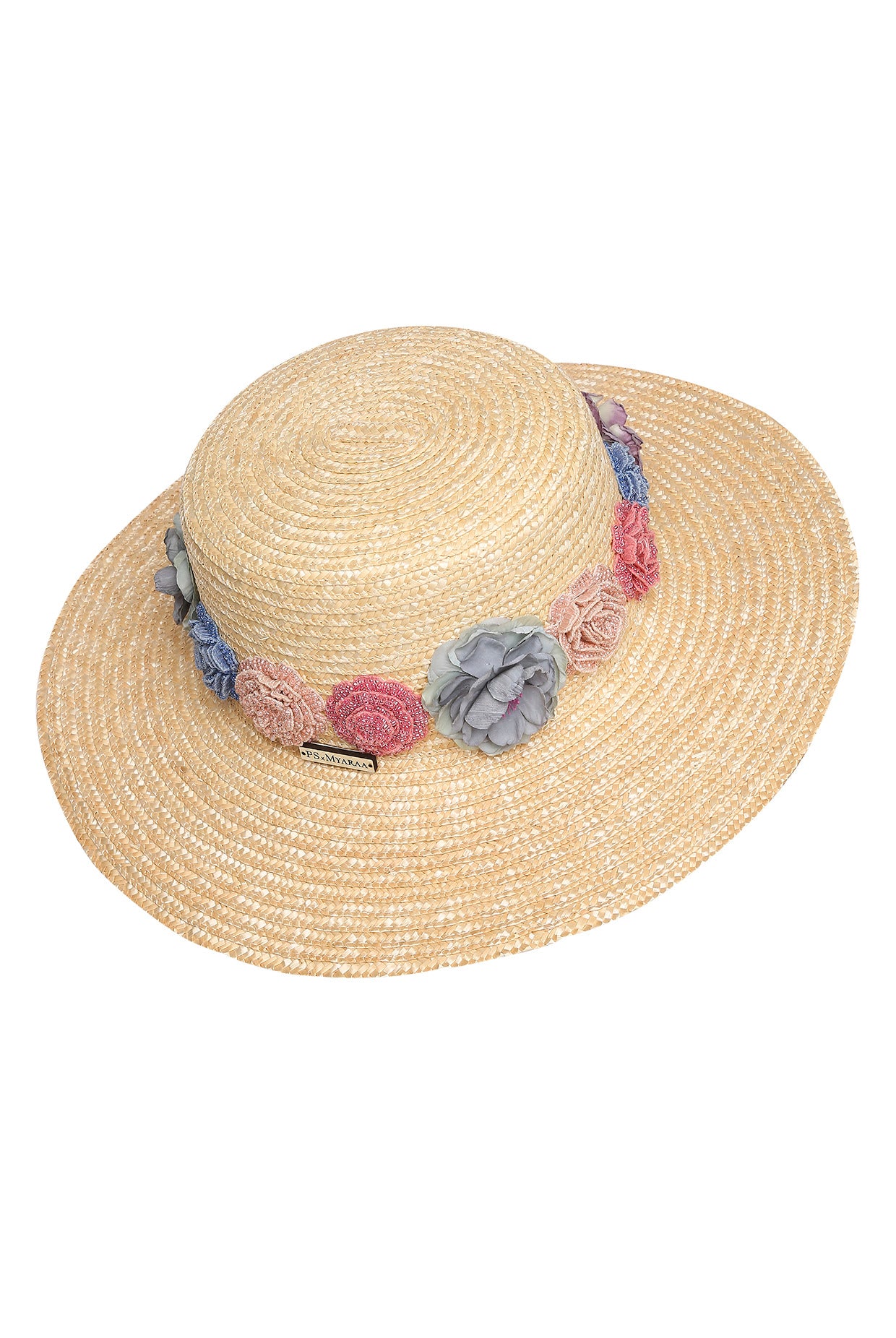 Payal Singhal x Myaraa Carnation Wide Brim Boater Hat
