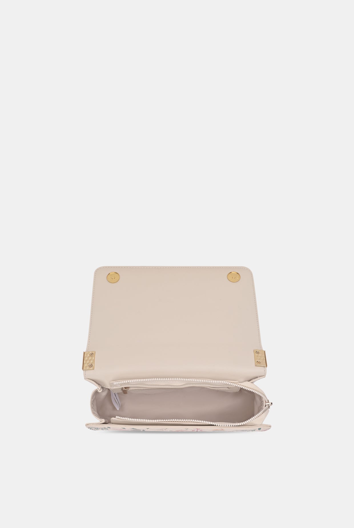 Lavie X Payal Singhal Limited Edition Off White Saras Print Women's Flap Sling bag