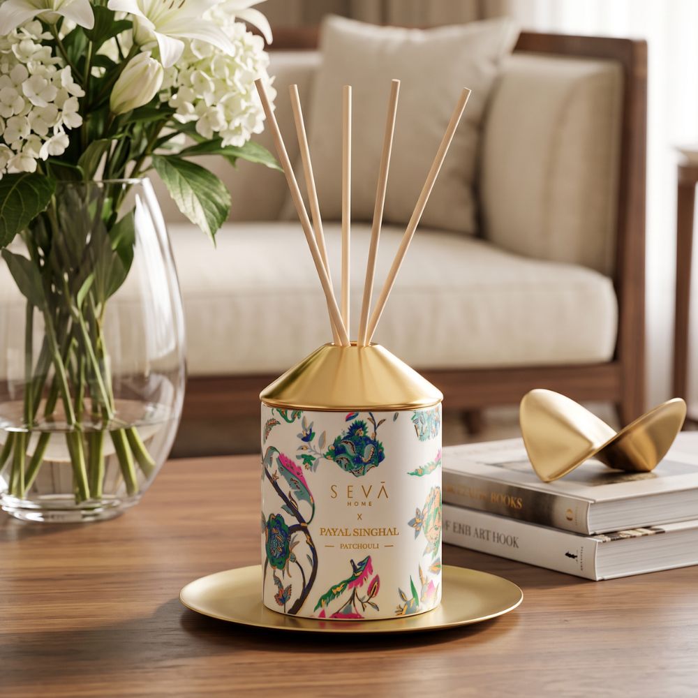 Patchouli Reed Diffuser | SEVA HOME x Payal Singhal Limited Edition Collection