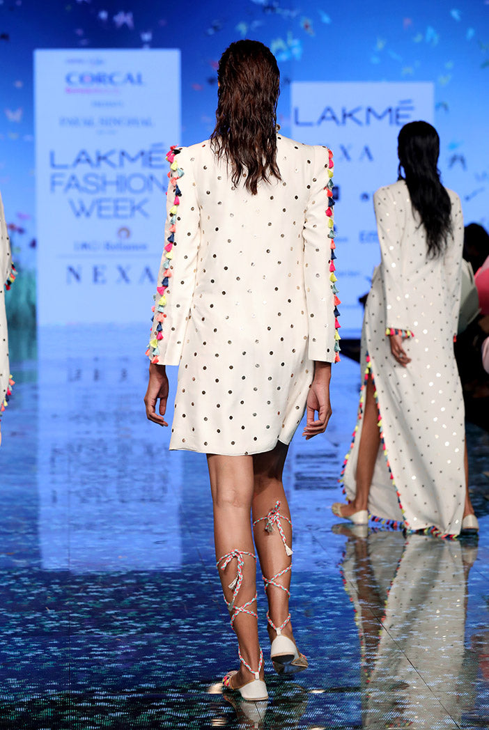 Adalia Off White Dress