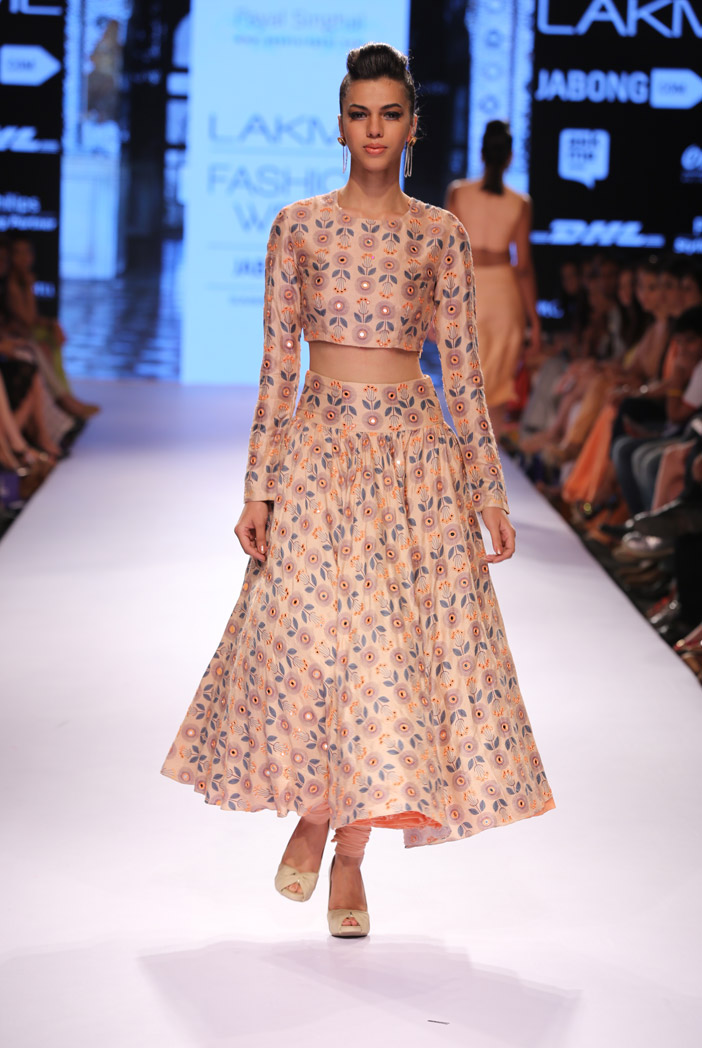 churidar with skirt bottom