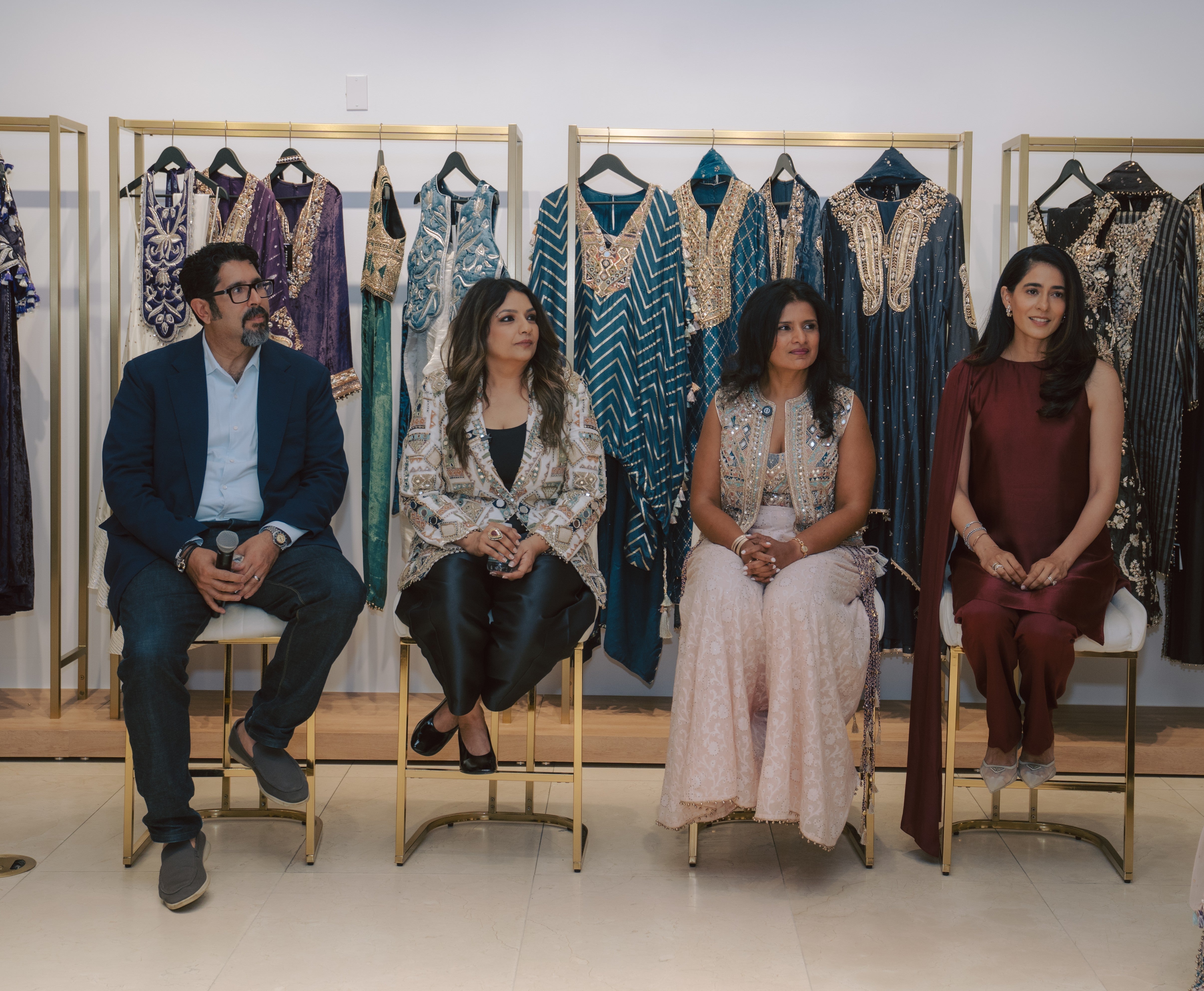 Indian, South Asian fashion celebrated at curated event at NYC's Madison Avenue