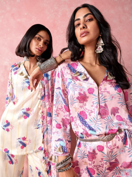 Payal Singhal's collaboration with Azorte brings paradise on prints