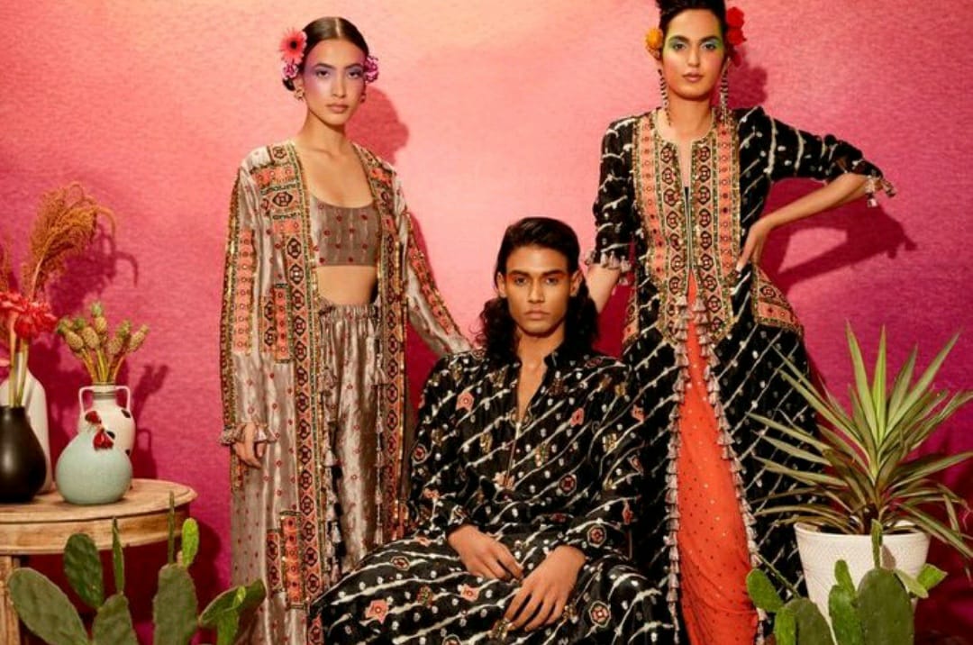 How are traditional Banarasi silk fabrics being re-imagined for the modern wardrobe?