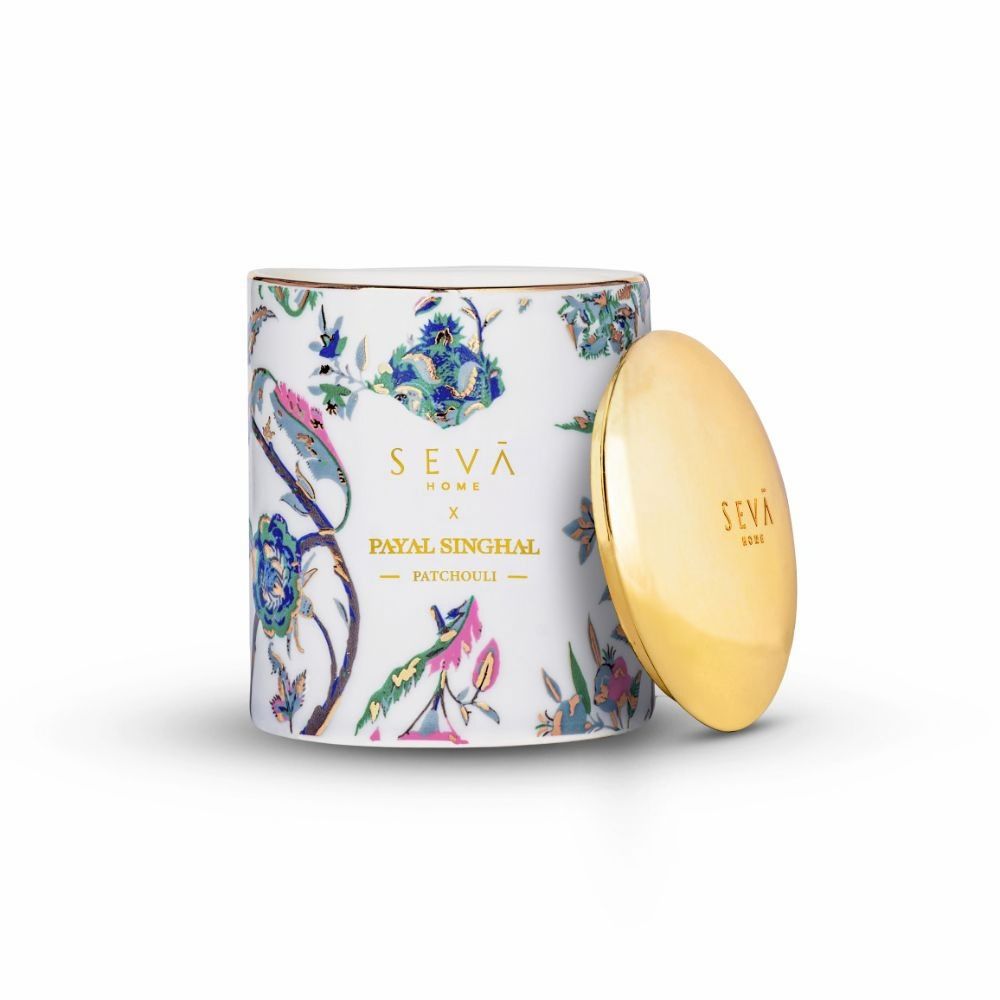 Patchouli Scented Candle | SEVA HOME x Payal Singhal Limited Edition Collection