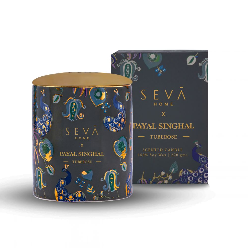 Tuberose Scented Candle | SEVA HOME x Payal Singhal Limited Edition Collection
