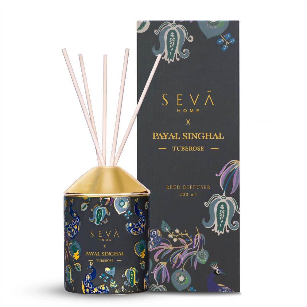 Tuberose Reed Diffuser | SEVA HOME x Payal Singhal Limited Edition Collection