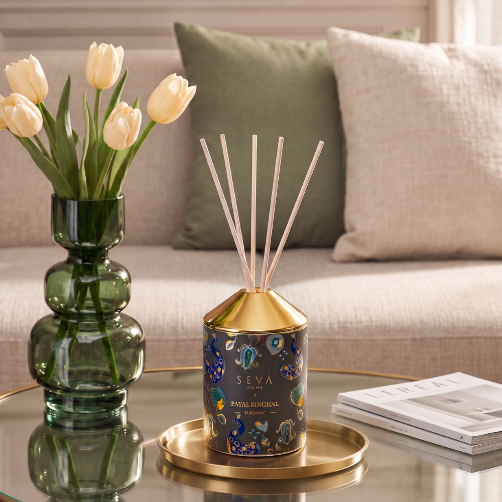 Tuberose Reed Diffuser | SEVA HOME x Payal Singhal Limited Edition Collection