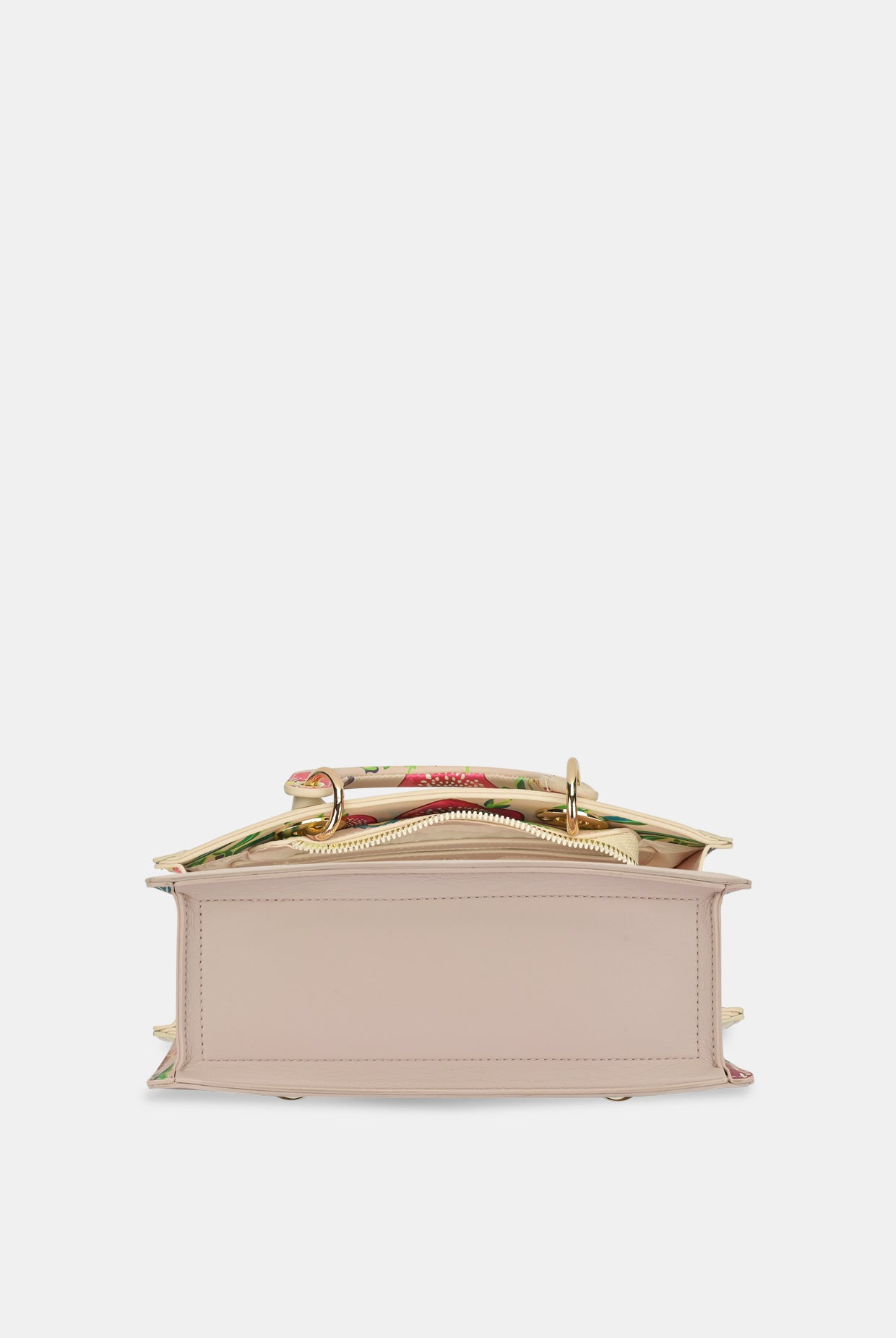 Lavie X Payal Singhal Limited Edition Pink Anar Mor Print Women's Box Satchel Handbag