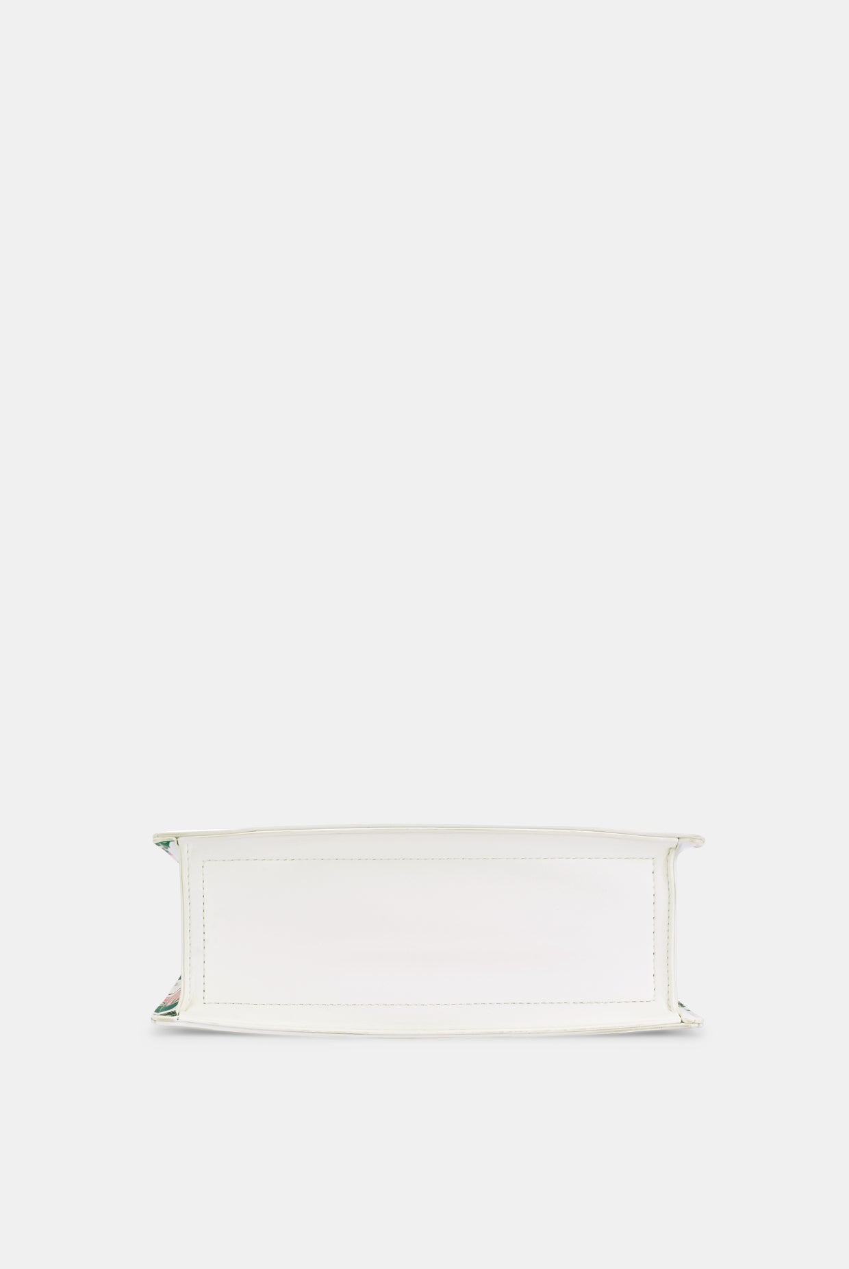 Lavie X Payal Singhal Limited Edition White Abutilon Print Women's Box Satchel Handbag