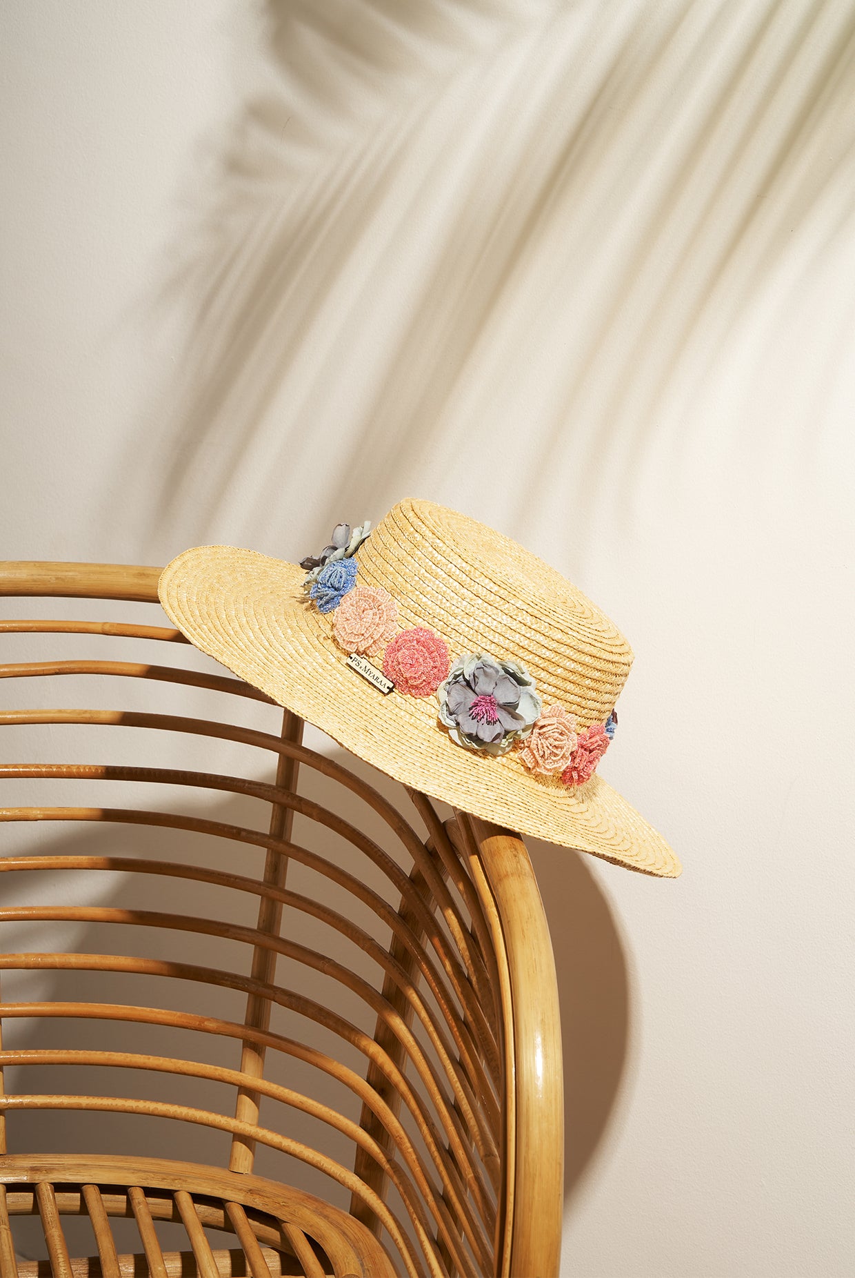 Payal Singhal x Myaraa Carnation Wide Brim Boater Hat