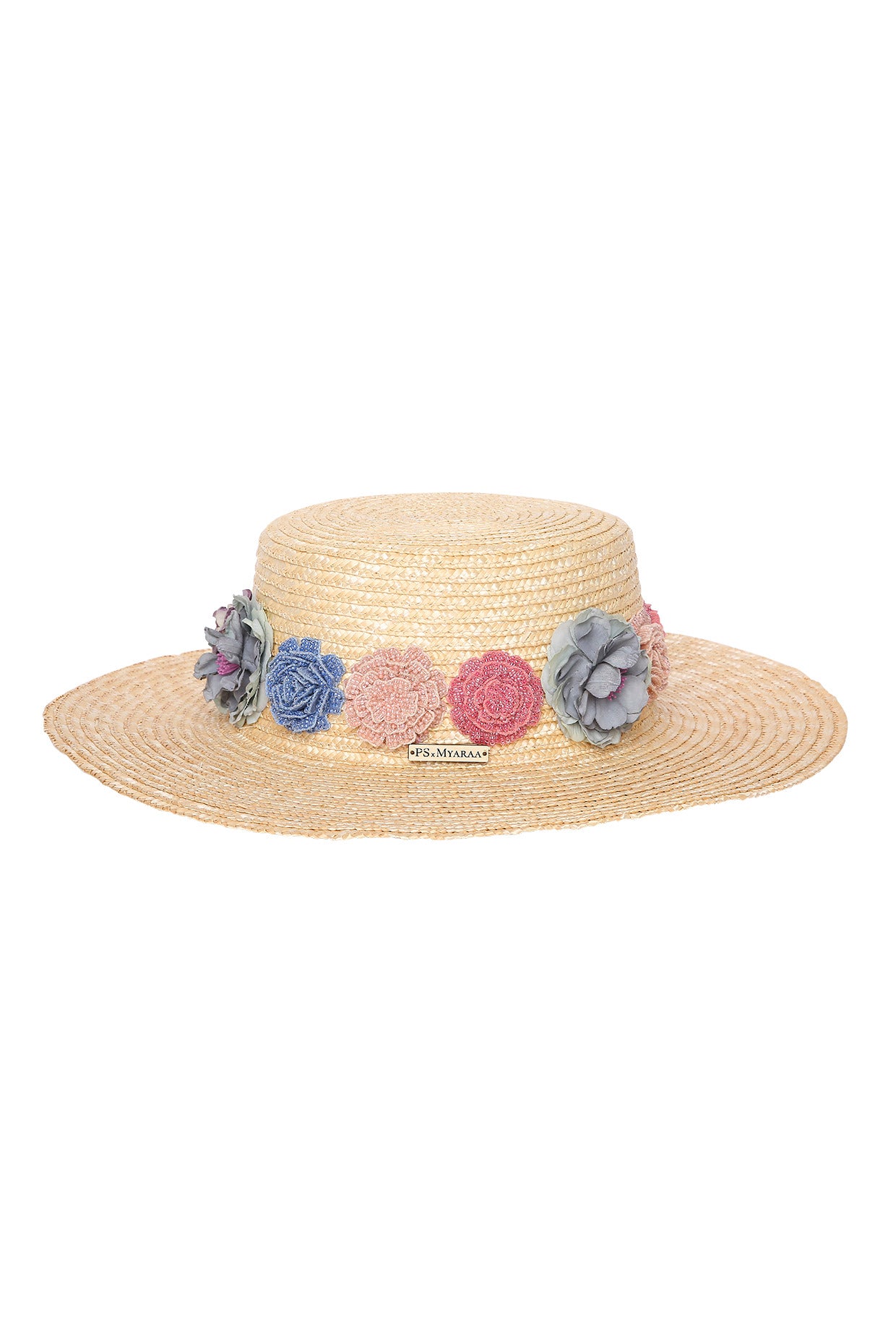 Payal Singhal x Myaraa Carnation Wide Brim Boater Hat